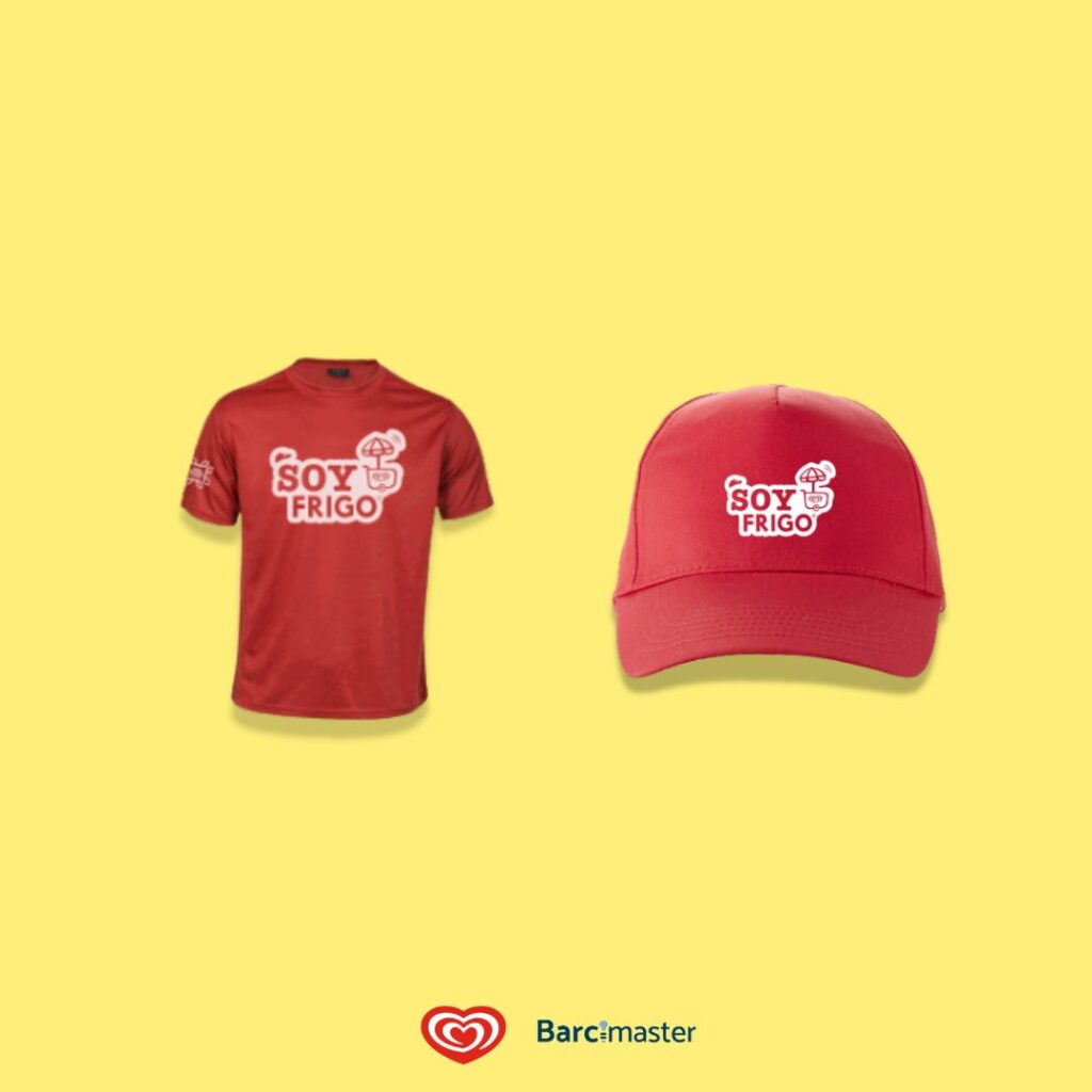 Gorras y camisetas personalizadas