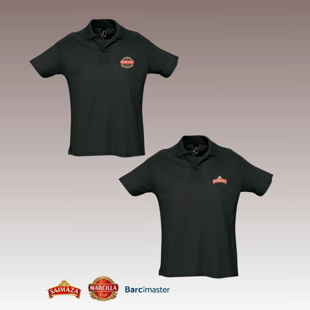 Polos personalizados en bordado