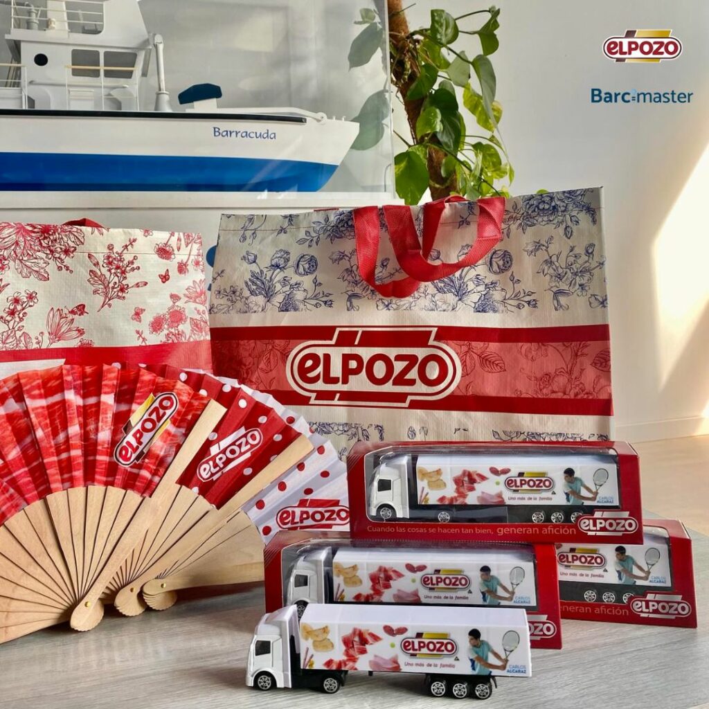Promo items personalizados de borde a borde