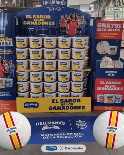 Balón Mundial Hellmann's x Barcimaster
