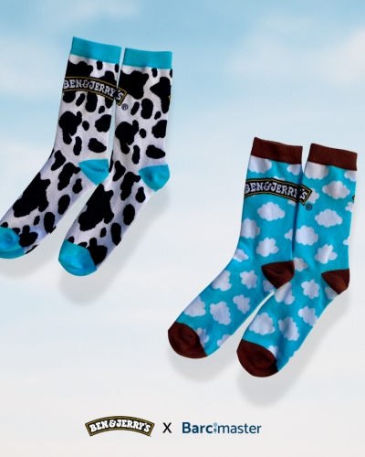 Calcetines personalizados B&J X BARCIMASTER
